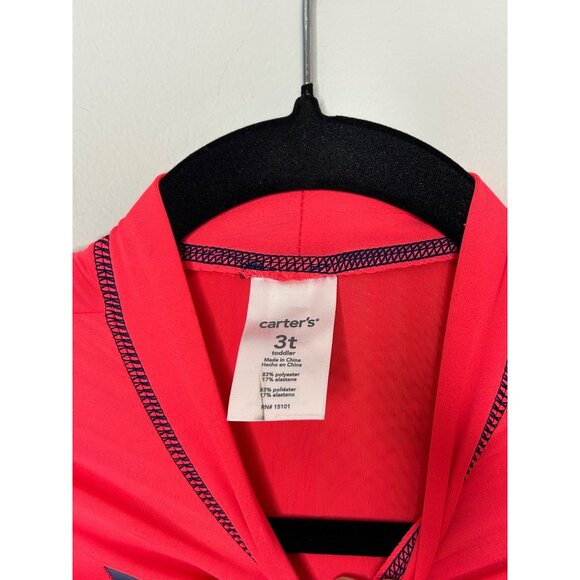 Carters 3T boys rash guard gently used - Picture 2 of 3